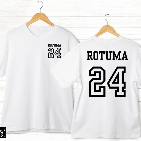 Rotuma 24 Jersey, Matching Tshirts, Handmade Shirts, Tshirt Souvenir Gift, Team Group Uniform