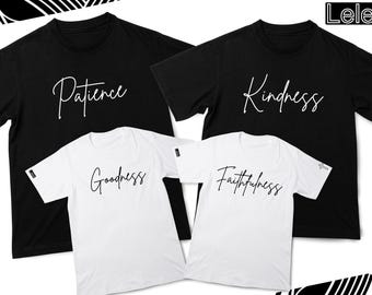 Christian Shirt, Bible Verse Tshirt, Faith Based Tee, Inspirational T-shirts, Blessed Religious Gifts