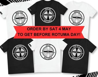 Rotuma Fui Tshirts, Rotuma District T-shirts, Handmade Gift Shirts, Rotuman Polynesian Design, Matching Family Group Outfits