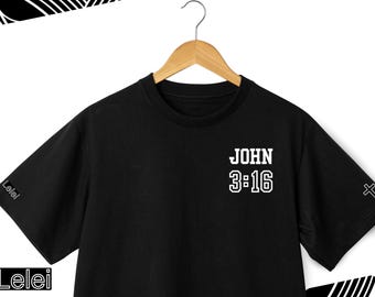 Christian Shirt, Bible Verse Tshirt, Faith Based Tee, Inspirational T-shirts, Blessed Religious Gifts