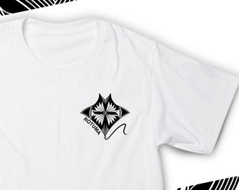Rotuma Stingray Tshirt, Handmade Gift Shirts, Pacific Islander Polynesian T-shirt Design, Matching Family Group Outfits