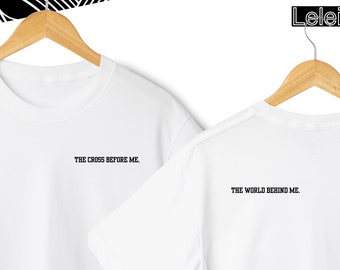 Christian Shirt, Bible Verse Tshirt, Faith Based Tee, Inspirational T-shirts, Blessed Religious Gifts