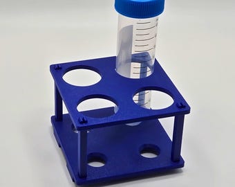 Rack for 50mL Centrifuge Tubes, Holds 4 Tubes