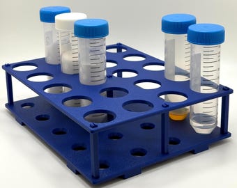 Tube Rack for 50mL Centrifuge Tubes (Holds 20 Tubes)