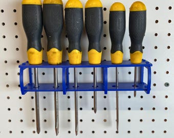 Pegboard Screwdriver Holder