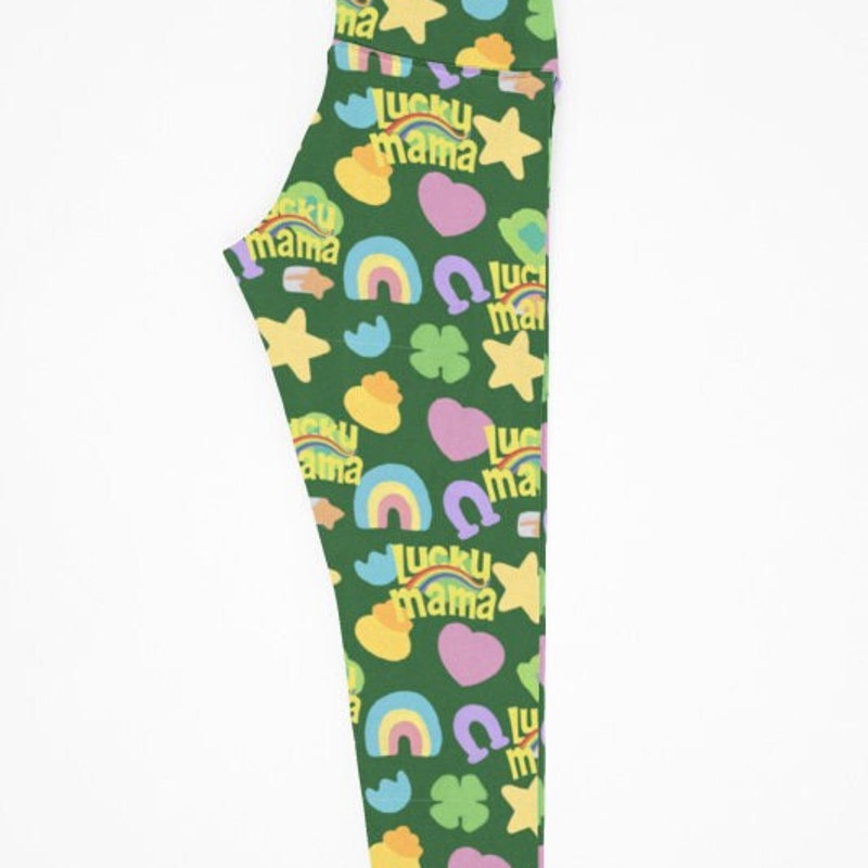Babyhug Cotton Lycra Full Length Leggings With Heart & Floral Print Pack Of 3 - Multicolor