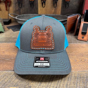 Trucking Hat, Custom Hat, Cattle Hauler, Farming, Trucker Hat, Heavy Equipment, Kenworth, Trucker, Leather Patch Hat, Gift, His Her, Dad Hat