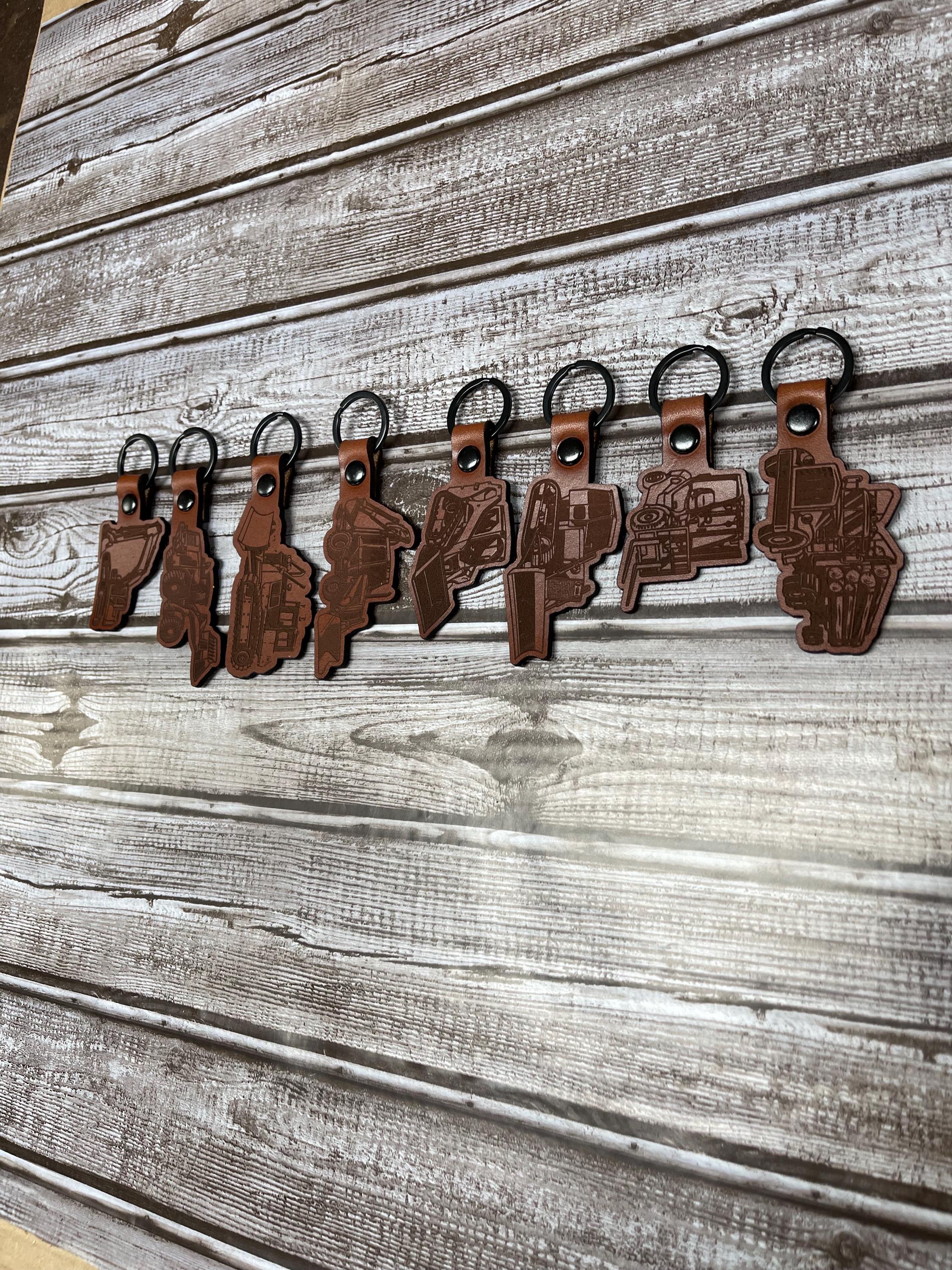 Backhoe Keychain Dozer, Backhoe, Skid Steer, Loader, Log Truck, Fork Lift, Excavator ...