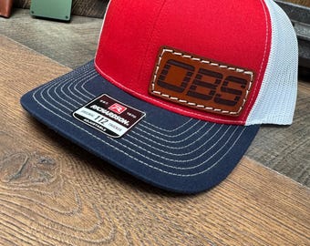 OBS Hat, OBS, Bow tie, Classic, Low Rider, Show Truck,  OBS, Chevy Hat, Silverado, Chevrolet, Leather patch hat, Dad hat,Gift, His Her