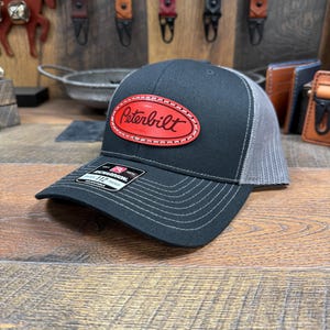 Peterbilt, Peterbilt Hat, Trucking Hat, 379 Pete, 389 Pete, Semi Hat, Trucker, Truck Driver, Leather Patch Hat, Gift, His Her, Dad Hat