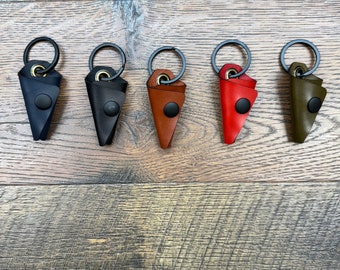 Key Wrap, Key Organizer,Small Key Holder Hand Made, 5 Key Holder, Key Chain,EDC Keychain, Premium Leather, Minimalist Keychain, Mail Box Key