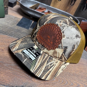 Turkey Hunting, Gobbler, Turkey Hat, Turkey Hat, Onlyfans, Hunter Hat, Hunting Hat, Bow Hunter, Leather Patch Hat, Gift, His Her, Dad Hat
