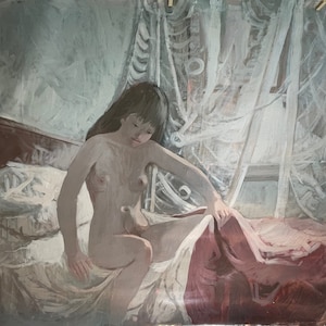 Waking / Original Artwork / Acrylic on Large Canvas / Fine Art