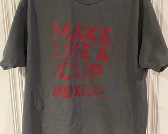 Make Like a Cup and Krūze - American Apparel - T-shirt en coton épais