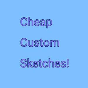 Günstige benutzerdefinierte Skizzen