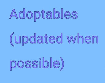 kleine harige adoptables worden regelmatig geüpdatet