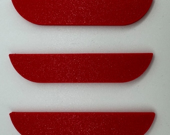 3-zeiliges Logo-emblem-Abzeichen beliebiger Farbe für Stamm- oder Frunkhaube