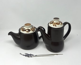 1970's FIGGJO FLINT (Norway) - Pompeii Design Tea Pot Set Designed by Rolf Froyland