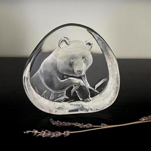 Mats Jonasson Panda - Etsy