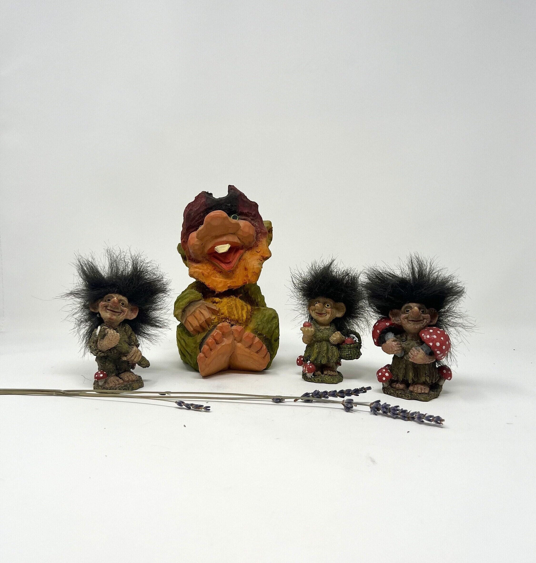 Vintage Norwegian Trolls | HENNING Troll | Candy Design Miniature