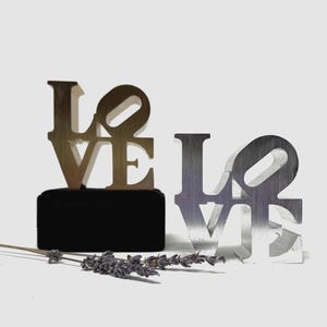 Love sculpture robert indiana - ビンテージ LOVE ロバート