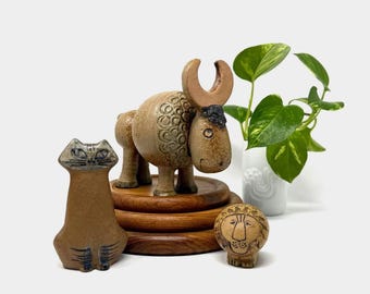 Vintage Lisa LARSON Cat - Gustavsberg - Lilla Zoo - Mid-century