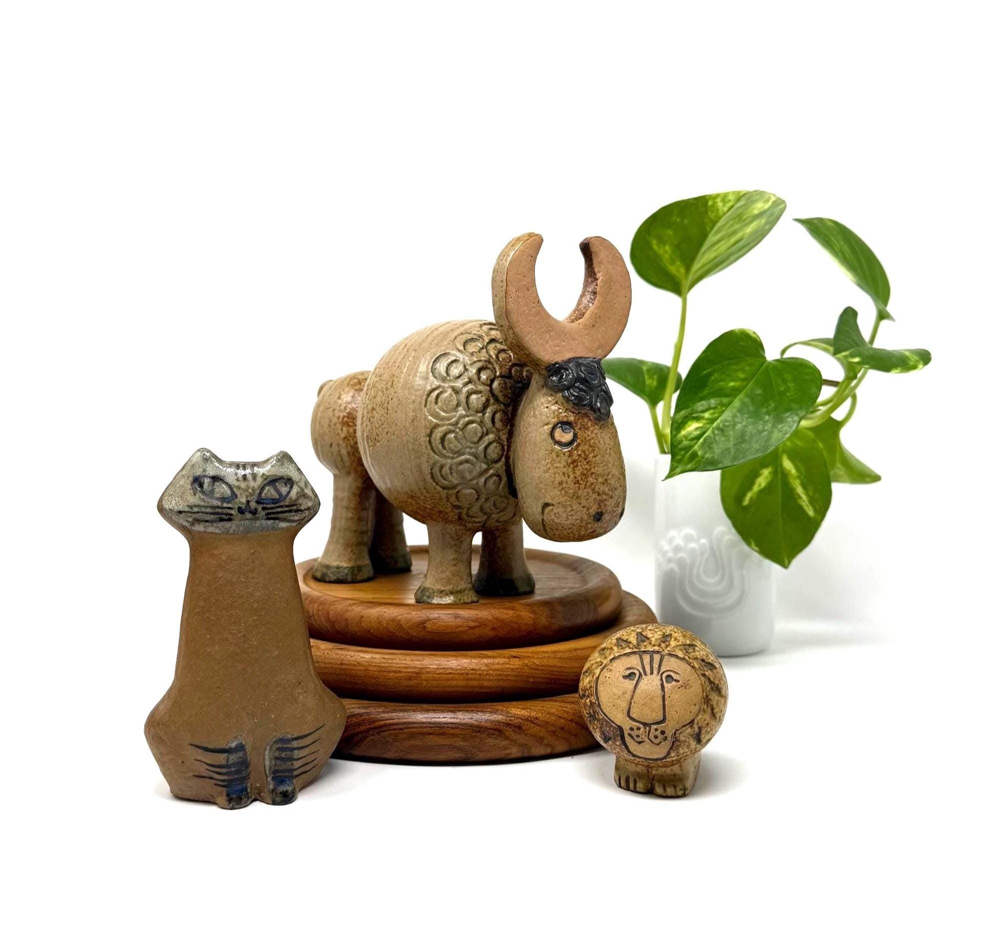 置物 Lisa Larson /JURA Buffel / Vintage Lisa Larson (1971) Jura from Gustavsberg