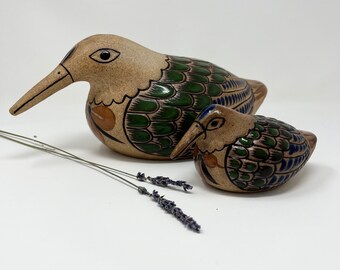 TONALA (Mexico) | Sandstone Birds | Mexican Folk Art | Vintage Decor
