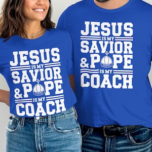 Jesus Is My Savior Pope Is My Coach Graphic T Shirt Sweatshirt Hoodie for Men and Women Basketball Fans. Kentucky Basketball fans tee, BBN