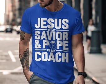 Jesus ist mein Retter Papa ist mein Trainer Grafik T-Shirt Sweatshirt Hoodie für Männer und Frauen Basketball-Fans. Kentucky Basketball Fans Tee, BBN