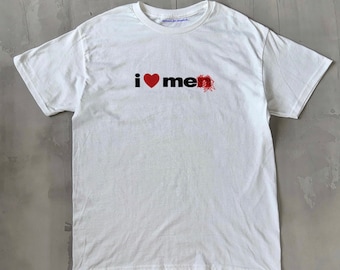 I Heart Me クラシック ユニセックス ヘビーコットン Tシャツ、象徴的なスローガン、90年代の美的ヴィンテージTシャツ、トレンドプリント