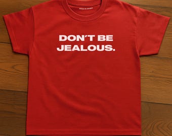 Paris Hilton 'Don't Be Jealous' Baby Tee: Y2K Coquette Crop Top