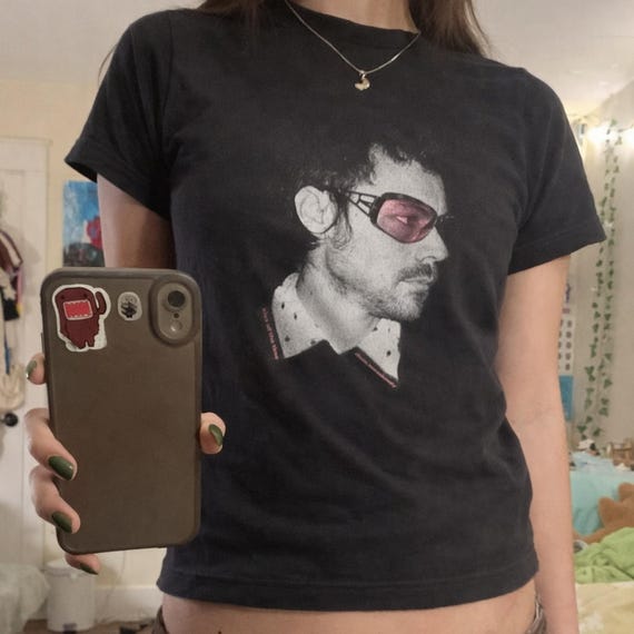 Harry Styles Graphic Baby Tee, HS New Tour New Album Kiss All The Time Graphic T shirt, Y2K Concert Crop Top