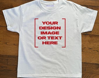 Custom Baby Tee -  Personalised Cropped T-Shirt, Y2K Coquette Aesthetic, Tshirt Print, 90s - 2000s Style, Cheap Customised Crop Top