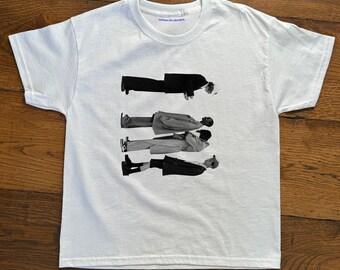 The Boys Graphic Baby Tee, 90s style short sleeve cotton t-shirt for adults, vintage-inspired casual top, unisex fit, worldwide shipping