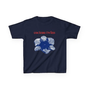 Cocteau Twins Vintage Graphic Baby Tee, 90s Band Graphic Tshirt, Heaven or Las Vegas Album Art Top, Rock Music Retro Shirt image 5
