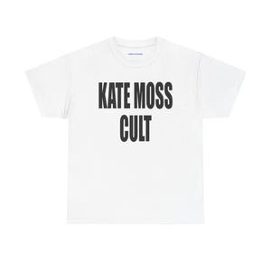 Kate Moss Cult Tshirt, Y2K Unisex Tshirt, 90s Model Graphic Tee, Streetwear Fashion Icon Tee, Bold White Slogan Shirt, Fashion Statement Top image 6