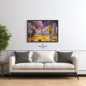Surrealistic Oil Painting Art | Surrealistic Wall Art Prints | Surrealism | Maximalist Digital Prints | Digital Download | Digital Product