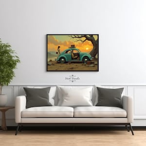 Surrealistic Oil Painting Art | Surrealistic Wall Art Prints | Surrealism | Maximalist Digital Prints | Digital Download | Digital Product