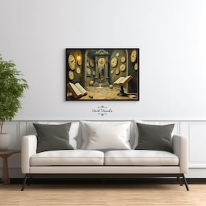 Surrealistic Oil Painting Art | Surrealistic Wall Art Prints | Surrealism | Maximalist Digital Prints | Digital Download | Digital Product