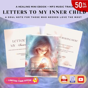 Cartas para a Minha Criança Interior – Mini eBook de Cura + MP3 | PDF sobre Amor-Próprio | Caderno de Exercícios de Cura Emocional | Afirmações da Criança Interior