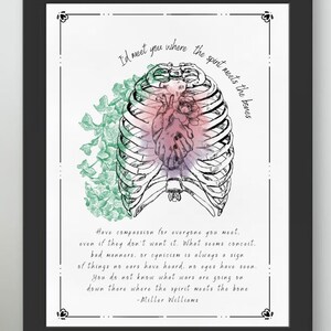 Where the spirit meets the bone, Ivy grows poster