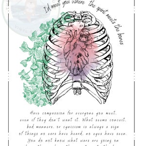 Evermore: Ivy inspired - Where the spirit meets the bones - digital poster download, Taylor inspired