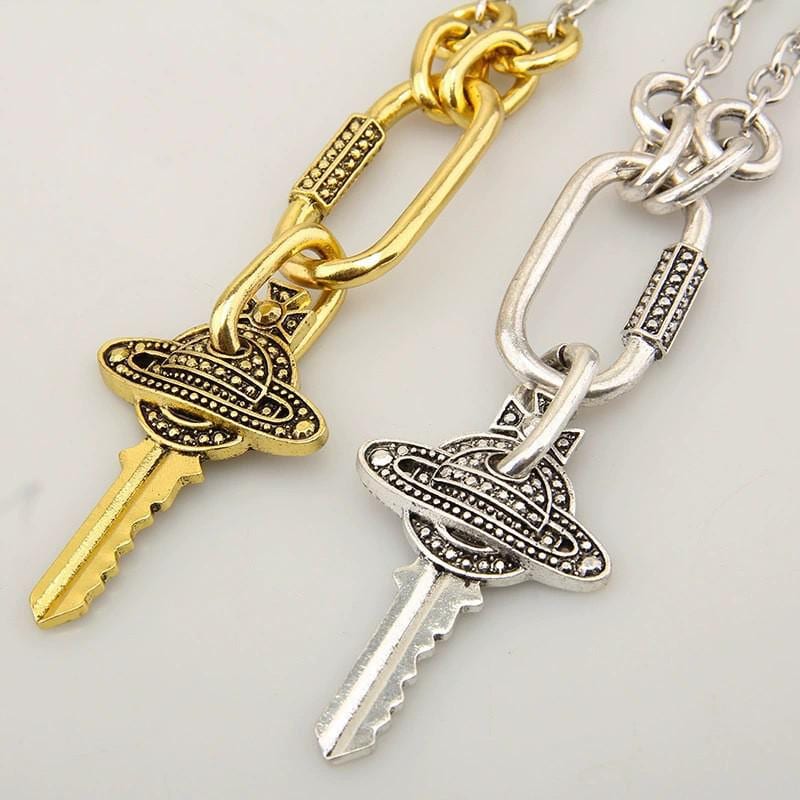 Vivienne Westwood Key Necklace - Etsy