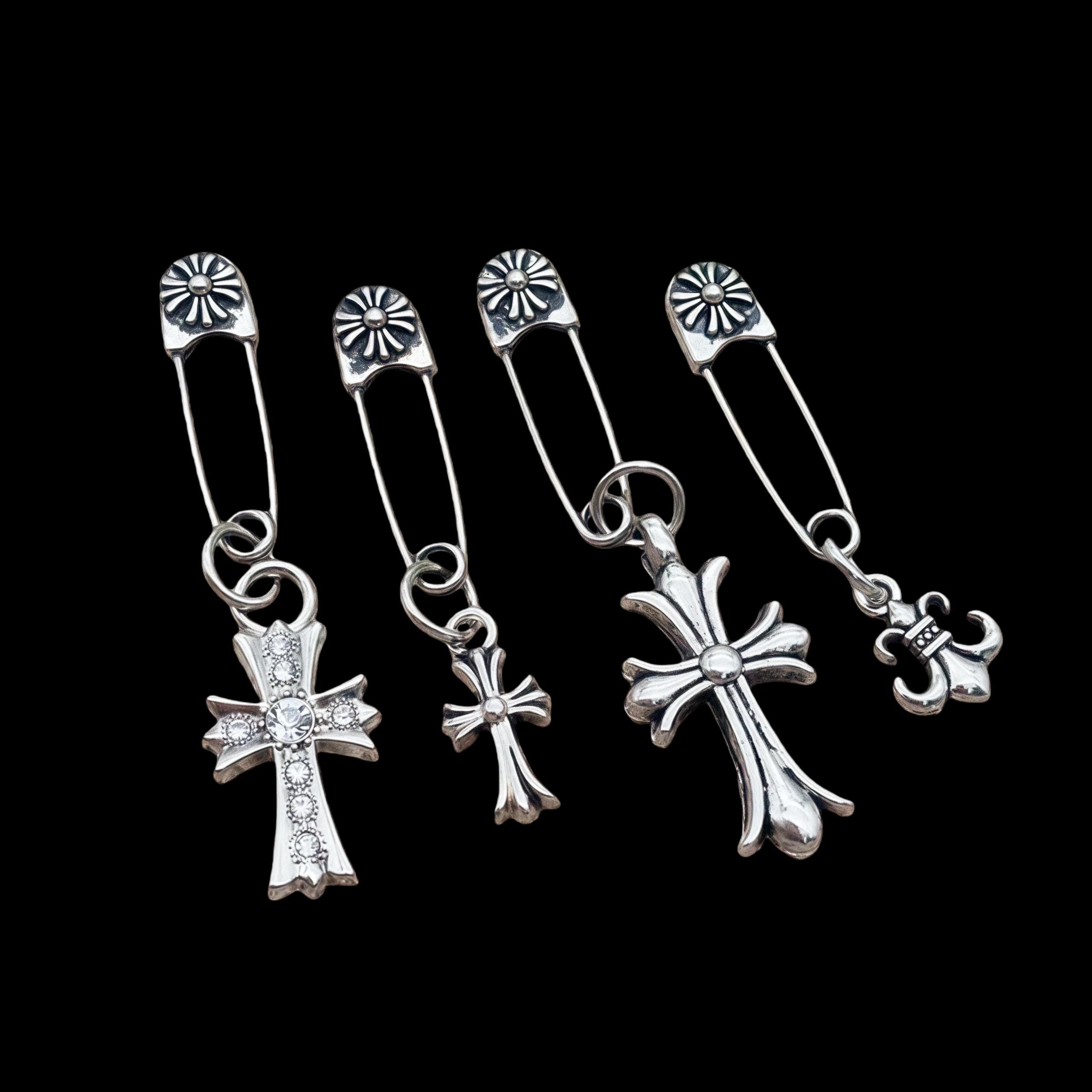 Chrome Hearts Cross Pin - Etsy