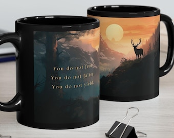 Thron aus Glas inspirierte Tasse: Bücherliebe Romantik Geschenk