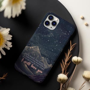 Etui na telefon Throne of Glass, etui na telefon Starry Mountain, etui na iPhone Bookish Bookish Merch dla niej, TOG Fan Art, etui Booktok Fantasy na Samsunga