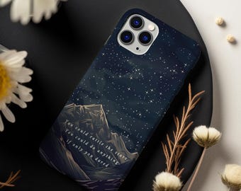 Throne of Glass Phone Case, Terrasen Art, Bookish iPhone Case Bookish Merch for Her, TOG Fan Art, Booktok Fantasy Samsung Case