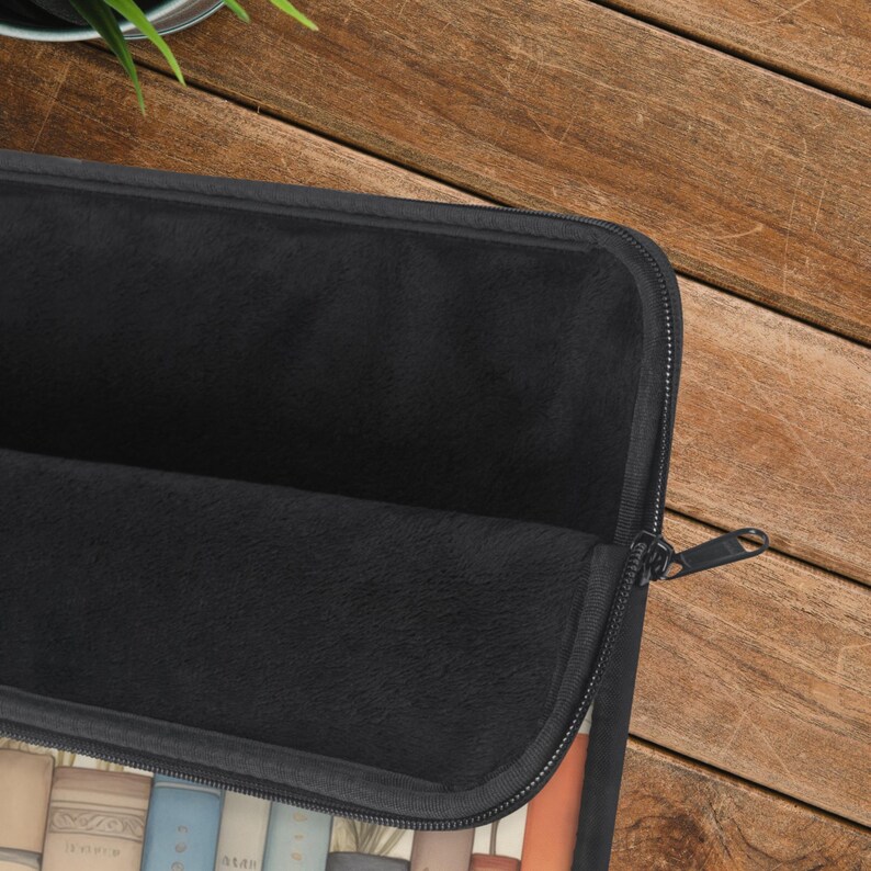 Vintage Bookish Laptop Sleeve Books and Floral Macbok Pro 13 Inch ...