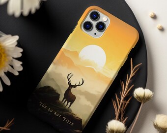 Funda para iPhone 16 inspirada en Trono de Cristal, estampado artístico de Terrasen, funda para teléfono Samsung con temática literaria, regalo literario para ella, funda personalizada para teléfono, regalo para amantes de los libros